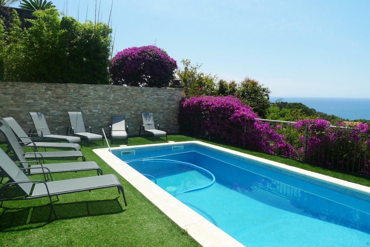 Luxury Villa Vista Del Mar Lloret de Mar Eksteriør billede